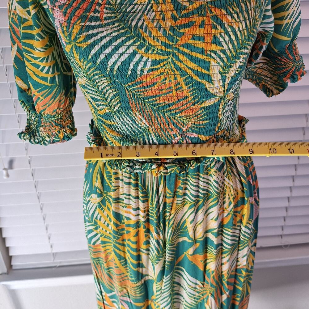 Betsey Johnson Size S Whimsical Maxi Dress Floral Print - Picture 8 of 12